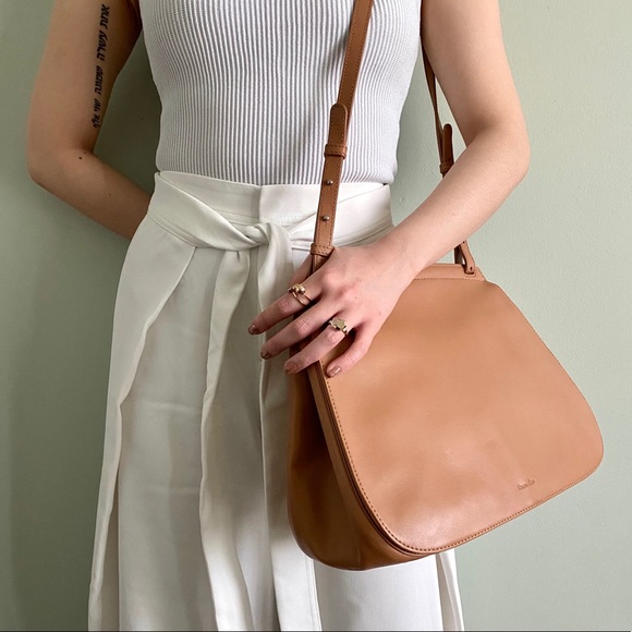 Steven Alan Kate Leather Flap Satchel - Picture 2 of 16